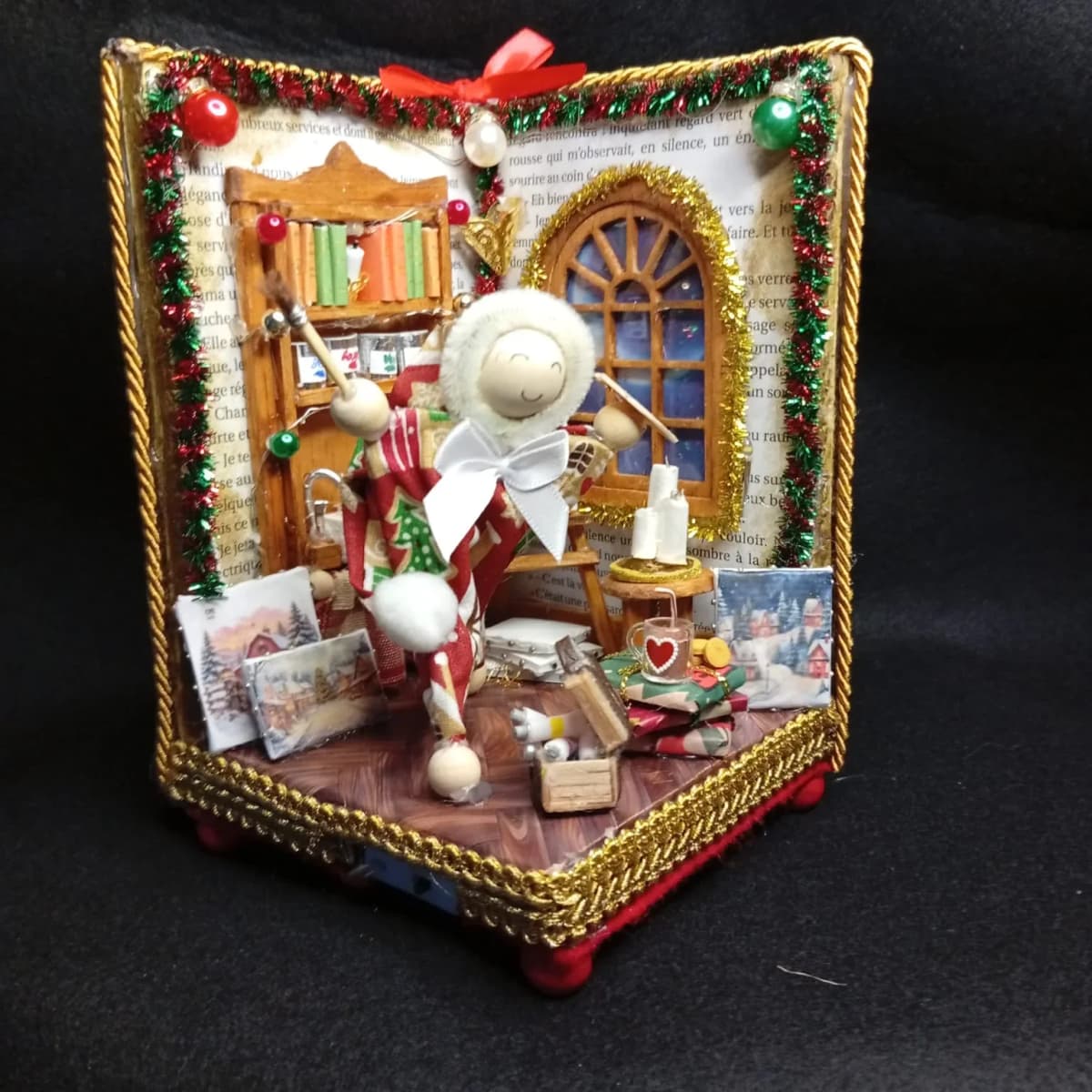 Lutins de Noël en booknook  - image 5