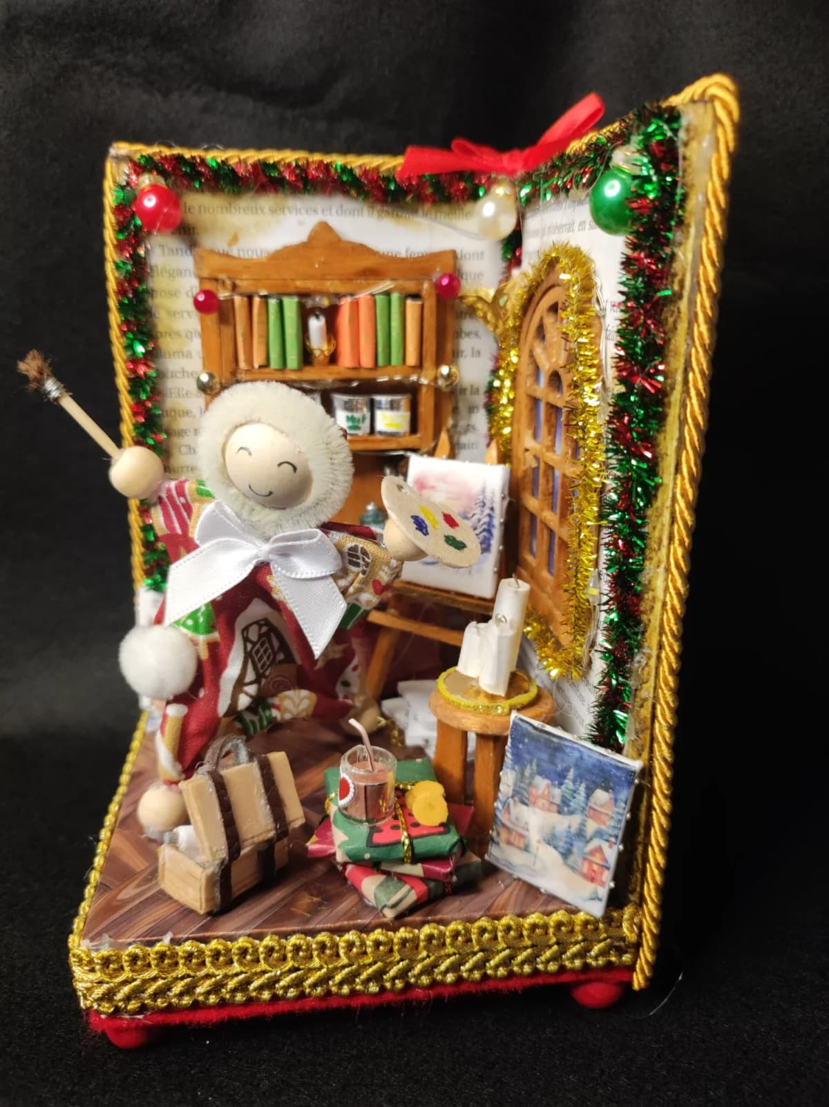Lutins de Noël en booknook  - image 2