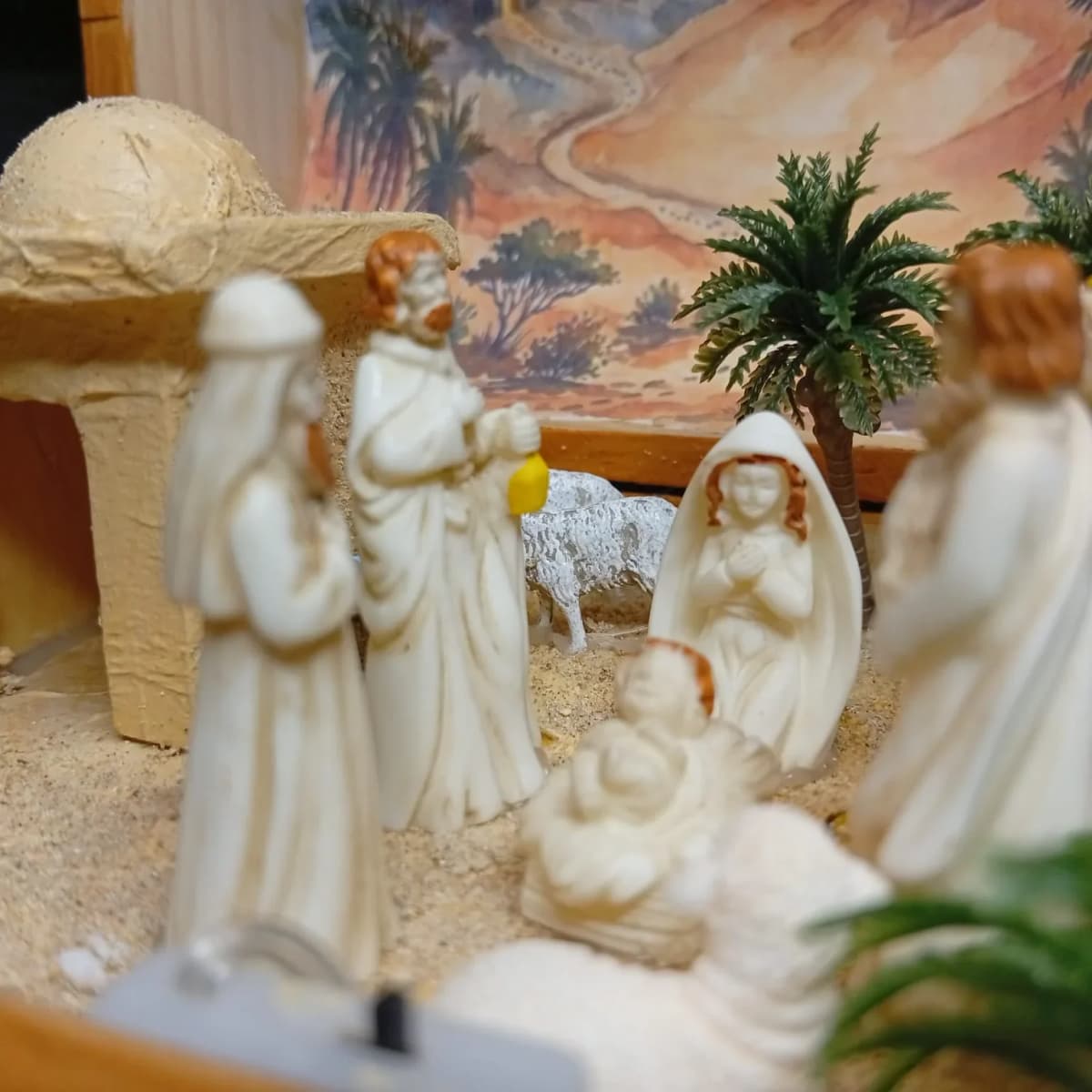 Mini crèche en coffre  - image 3